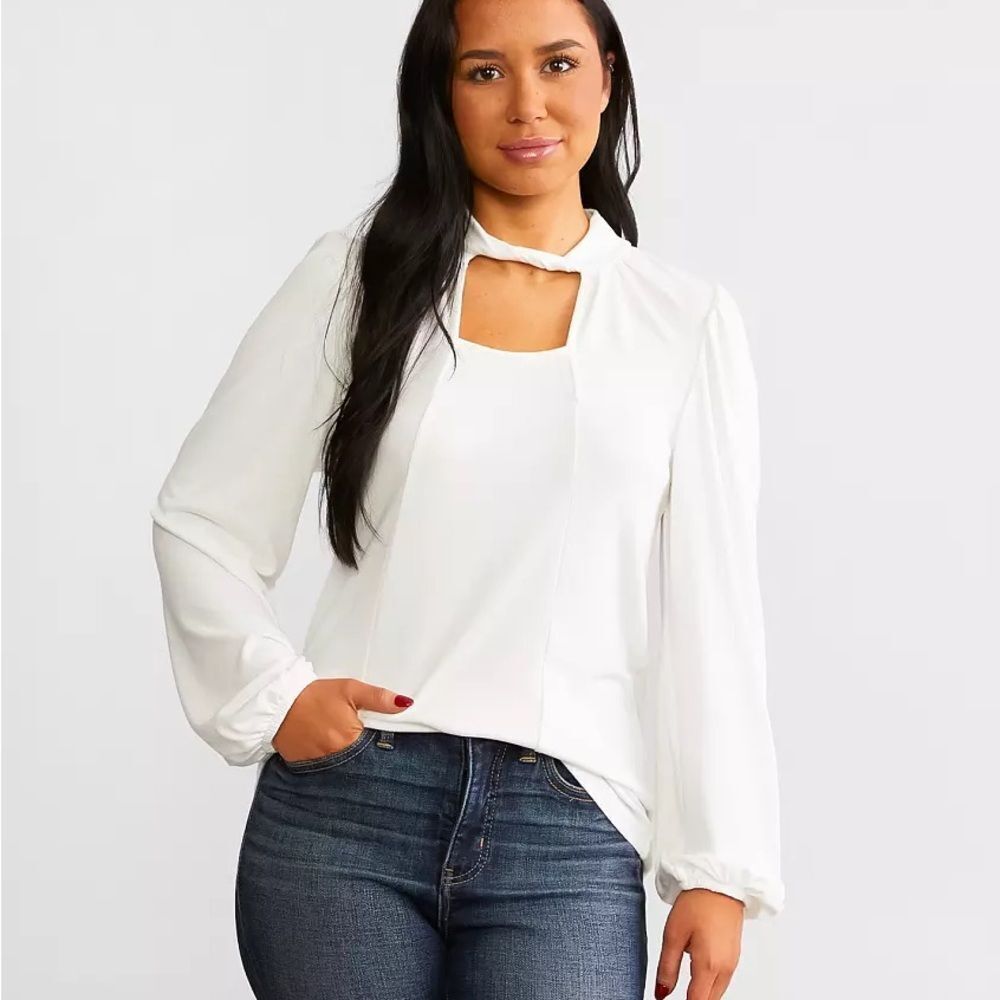Daytrip Cut-Out Brushed Knit Top